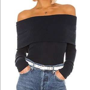 Free people snowbunny off the shoulder top size M